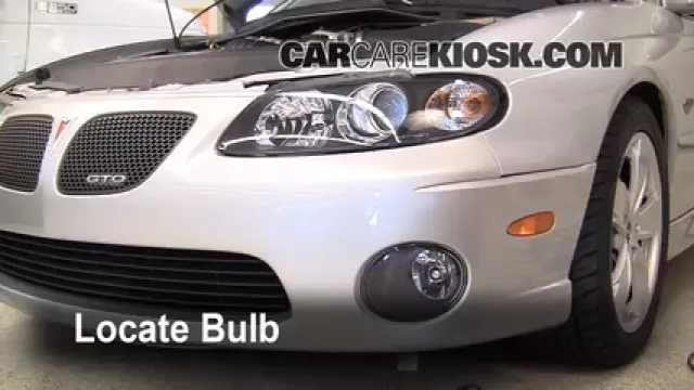 2004 Pontiac GTO 5.7L V8 Lights Daytime Running Light (replace bulb)